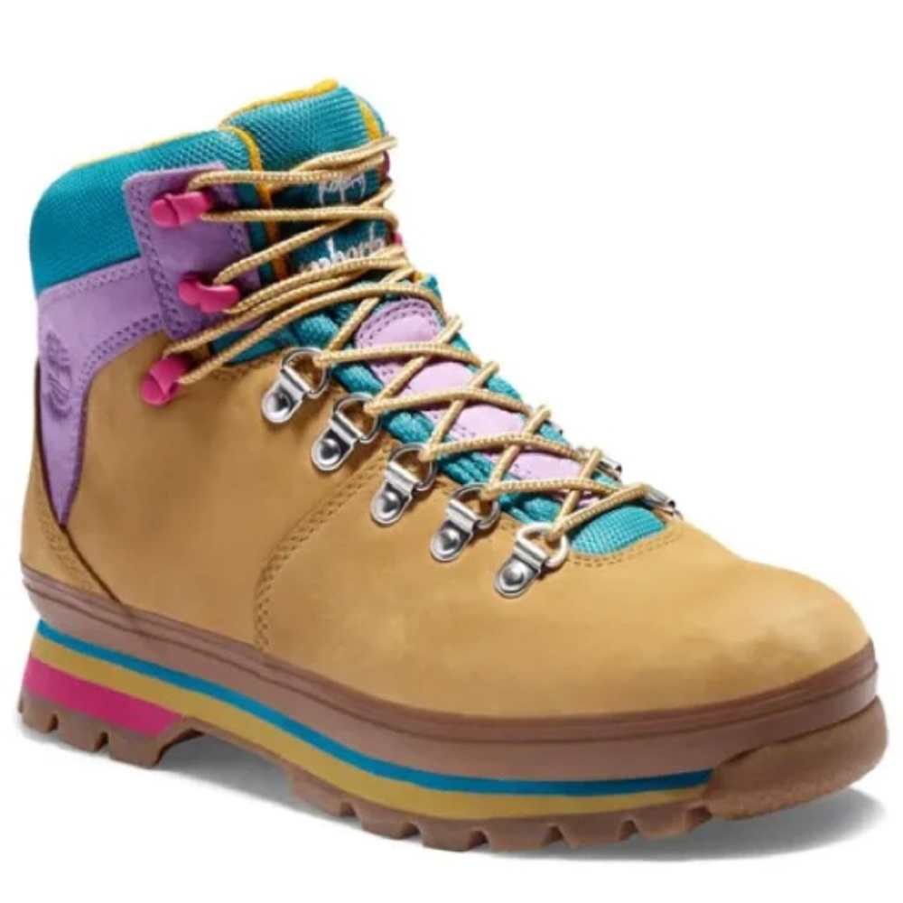 TIMBERLAND Women's Euro Hiker Mixed-Media Waterproof Boots